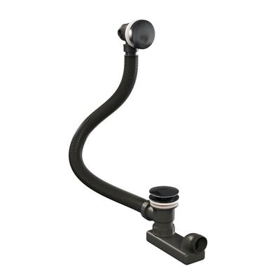 Badafvoer met Overloop Brauer Gunmetal Edition Geborsteld Gunmetal