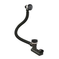 Badafvoer met Overloop Brauer Gunmetal Edition Geborsteld Gunmetal - thumbnail