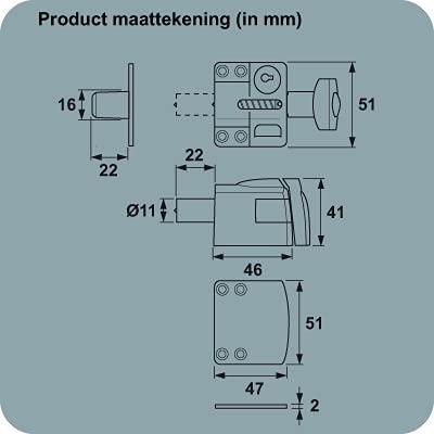 AXA 3012 Raam veiligheidsoplegslot silver - 3012-20-90/G AXA 3012 Raam veiligheidsoplegslot silver - 3012-20-90/G