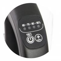 Esperanza EKK027 waterkoker 1,7 l 2200 W Zwart, Transparant - thumbnail