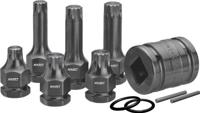 Hazet 990S/11 Kracht-dopsleutelinzetset 1/2 (12.5 mm) 11-delig - thumbnail