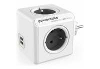 Allocacoc PowerCube Original USB Grey (FR) - thumbnail
