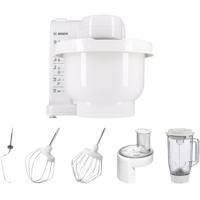 Bosch MUM4830 keukenmachine 1 l Roestvrijstaal, Transparant, Wit 600 W - thumbnail