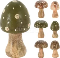 Decoratie Paddenstoel 10cm Assorti 1st - thumbnail