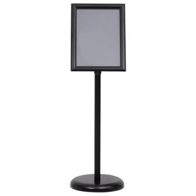 Posterstandaard A4 aluminiumlegering zwart Posterstandaard A4 aluminiumlegering zwart