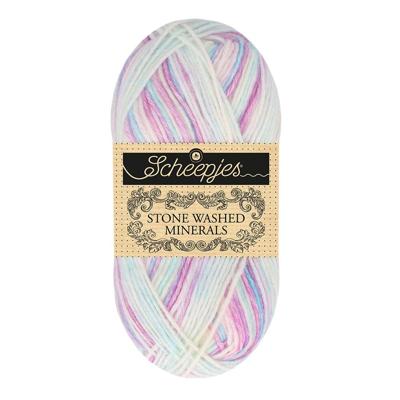 Scheepjes Stone Washed Minerals - 907 Amethyst Mist - Haakgaren / Breigaren