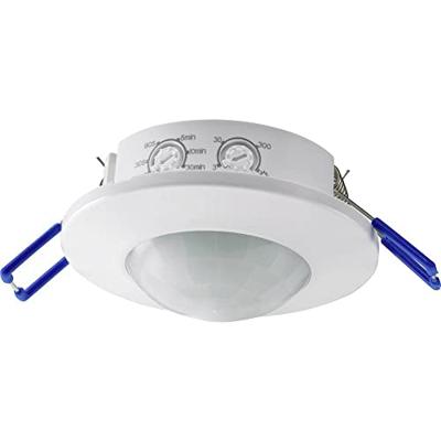 Renkforce RF-4216078 PIR-bewegingsmelder Inbouw (in muur of meubel), Oppervlakmontage 360 ° Relais Wit IP20