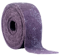 3M Scotch-Brite Clean and Finish schuurrol - 100mm x 10m - A VFN - CF-RL - 3760 - thumbnail