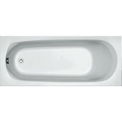 Plieger Ligbad Basic Solo 170x70x37 cm Acryl met Poten Wit