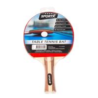 SportX 4 Sterren Tafeltennisbat Hout/Rubber - thumbnail