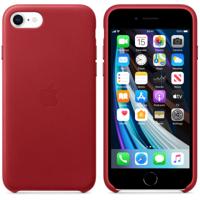 (PRODUCT) RED - Achterzijde behuizing voor mobiele telefoon - leer - rood - voor iPhone 7, 8, SE (2e generatie) - thumbnail