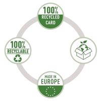 Leitz Recycle ordner, rug van 5 cm, zwart - thumbnail