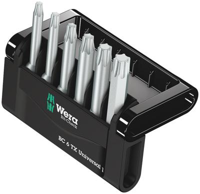 Wera 867/4 Z Mini-Check TX, 50 mm 05056472001 Bitset 6-delig Binnen-Torx