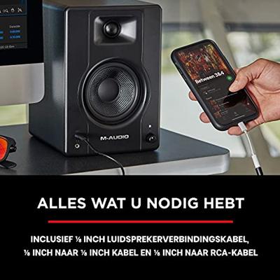 M-Audio BX4 actieve studiomonitor (set van 2) - thumbnail