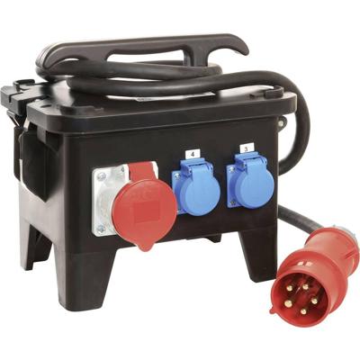 Schwabe CEE Stroomverdeler M3 2m kabel 16A/32A 4 x 230V