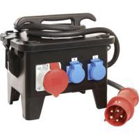 Schwabe CEE Stroomverdeler M3 2m kabel 16A/32A 4 x 230V - thumbnail