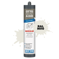 Ottoseal A205 Acrylaatkit 310ml - RAL 9010 - thumbnail