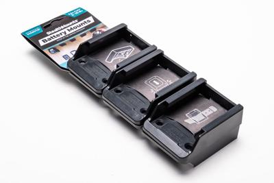 StealthMounts BM-MK12-BLK-6 Accuhouders voor Makita 12v CXT | Zwart | 6 stuks - BM-MK12-BLK-6