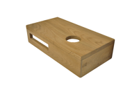 Fonteinplank Wiesbaden Oak Planchet 40x21x10 cm Rechts - thumbnail