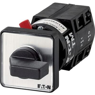 Eaton TM-2-8231/EZ Nokkenschakelaar Voor frontbevestiging 10 A 500 V 3 x 60 ° Grijs, Zwart 1 stuk(s) Piece