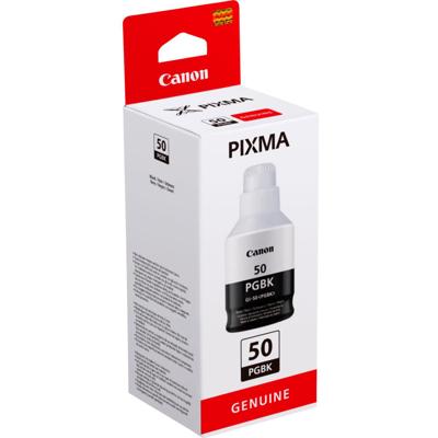 Canon 3386C001 GI-50 PGBK Navulinkt Origineel Canon Zwart 170 ml Canon 3386C001 GI-50 PGBK Navulinkt Origineel Canon Zwart 170 ml