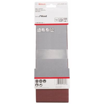 Bosch Accessories 2608606145 Schuurband Korrelgrootte (num) 150 (l x b) 620 mm x 100 mm 3 stuk(s)