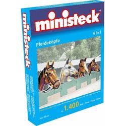 Ministeck paardenhoofden 1400 steentjes