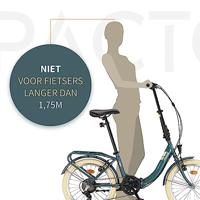 Pacto Eight 20 inch Vouwfiets 6v - thumbnail