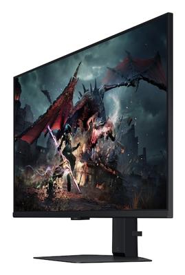 SAMSUNG 27-inch Odyssey G50D-serie QHD Fast IPS G-Sync-compatibele gamingmonitor, 1 ms, VESA DisplayHDR 400, 180Hz, AMD FreeSync, verstelbare standaard, Eye Saver-modus, LS27DG500ENXZA, 2024 SAMSUNG 27-inch Odyssey G50D-serie QHD Fast IPS G-Sync-compatibele gamingmonitor, 1 ms, VESA DisplayHDR 400, 180Hz, AMD FreeSync, verstelbare standaard, Eye Saver-modus, LS27DG500ENXZA, 2024