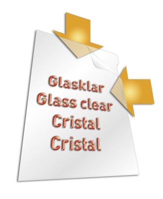 Durable L-map A4, transparant, 10 stuks