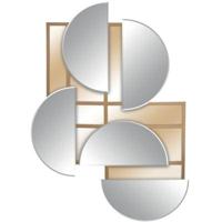 Len-Fra wandspiegel miro bronskleurig 90 x 127 cm | 2 stuks - thumbnail