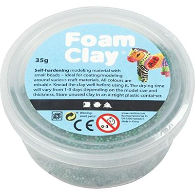 Foam Clay - donkergroen, 35gr. Foam Clay - donkergroen, 35gr.