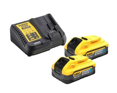DeWalt DCK2050H2T-QW | 18V XR Compact Brushless Twin kit DCD805/DCF850 | 2x 5.0Ah accu | in TSTAK koffer - DCK2050H2T-QW - thumbnail