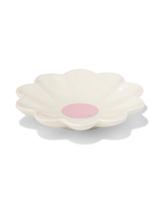 HEMA Theeschoteltje 8.3x8.3x1.5cm keramiek bloemvorm - thumbnail