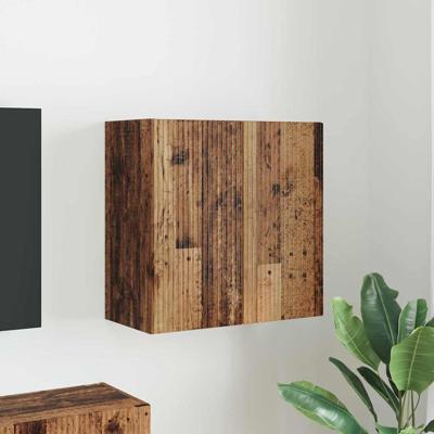 TV-wandkast Oud Hout 59,5 x 31 x 60 cm Bewerkt hout