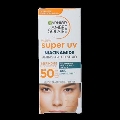 Garnier Ambre Solaire Super UV Niacinamide SPF50 Fluid