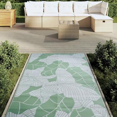 VidaXL Buitenkleed arakil 120x180 cm pp groen - thumbnail