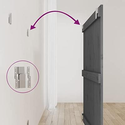 Wandhoofdbord 95,5x3x90 cm massief grenenhout grijs Wandhoofdbord 95,5x3x90 cm massief grenenhout grijs