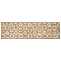 Beliani - BASOREN - Laagpolig vloerkleed - Beige - 80 x 300 cm - Jute - thumbnail