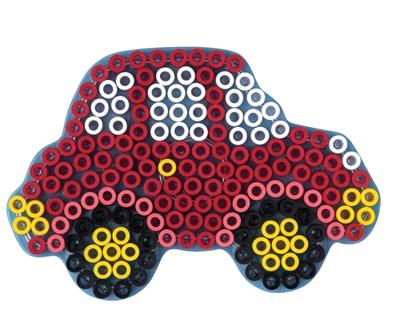 Hama strijkkralenbordje maxi - auto