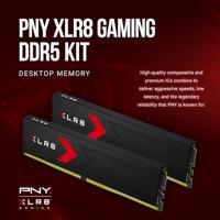 Geheugenkit - PNY - XLR8 Gaming DDR5 - 32 GB (2x16 GB) - 6000 MHz - CL36 - Voor desktopcomputer - thumbnail
