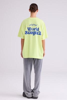 Stieglitz World of Stieg Oversized T-shirt | Yellow