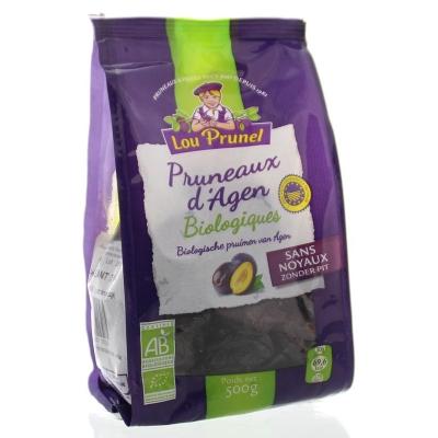 Lou Prunel Lou Prunel Agen Pruimen Zonder Pit 33/44 Xxl Bio (500g)