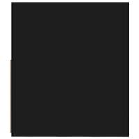 Tv-meubel met LED-verlichting 90x35x40 cm zwart - thumbnail