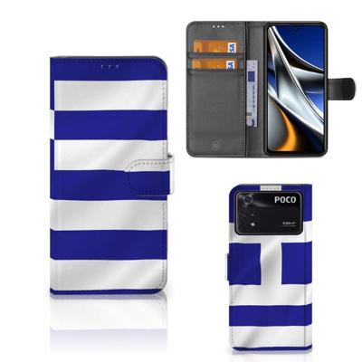 Xiaomi Poco X4 Pro 5G | Bookstyle Case | Griekenland Xiaomi Poco X4 Pro 5G | Bookstyle Case | Griekenland