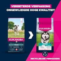 Eukanuba Hondenvoer Droog met zalm & gerst voor grote rassen – premium droogvoer voor volwassen honden, 12 kg - thumbnail