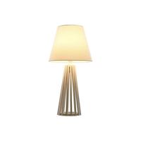 Bureaulamp Home ESPRIT Wit Hout 50 W 220 V 30 x 30 x 61 cm - thumbnail