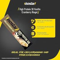 Isostar High Protein Vanilla Cranberry Reep - thumbnail