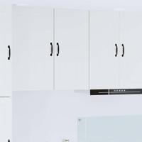 Keukenkast aan de muur met plank Hoogglans wit 40 x 31 x 80 cm - thumbnail