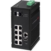 Edimax IGS-5208 netwerk-switch Managed Gigabit Ethernet (10/100/1000) Zwart - thumbnail